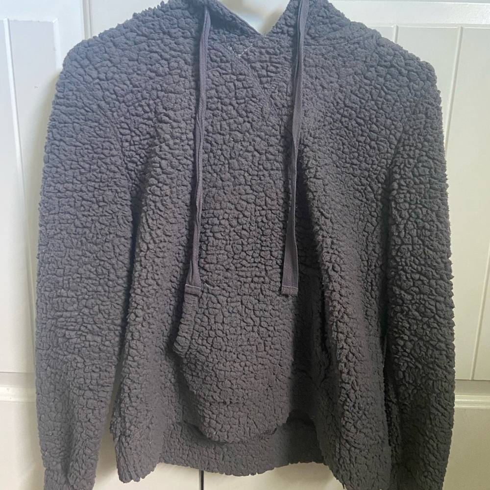 sherpa hoodie
